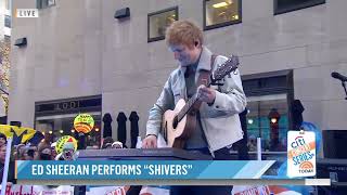 Ed Sheeran creates Shivers Live on Loop Pedal Resimi