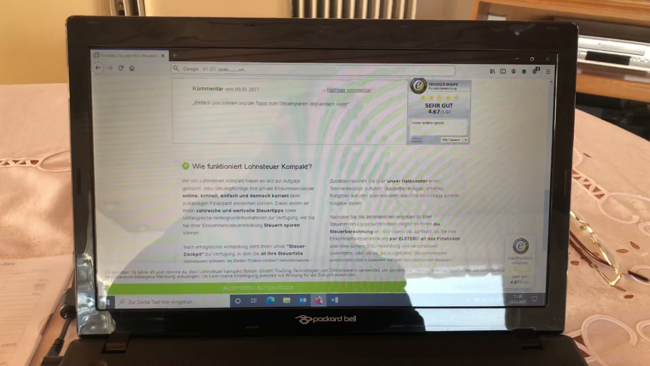 Bildschirm drehen unter Windows 10
