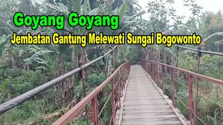 A Journey to Karangsari Purworejo Crossing an Extreme Suspension Bridge Over the Bogowonto River