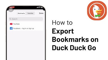 How to Export Bookmarks on Duck Duck Go (Quick & Easy!)