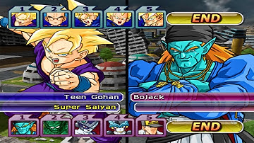 Team Heroes VS Team Villains (COM VS COM) - Dragon Ball Z Budokai Tenkaichi 3 Gamplay 4K 60PFS