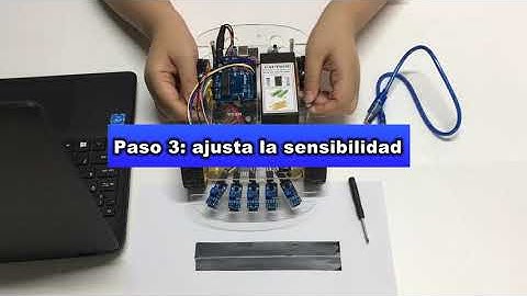 Lección 4: Automóvil robot de seguimiento de línea