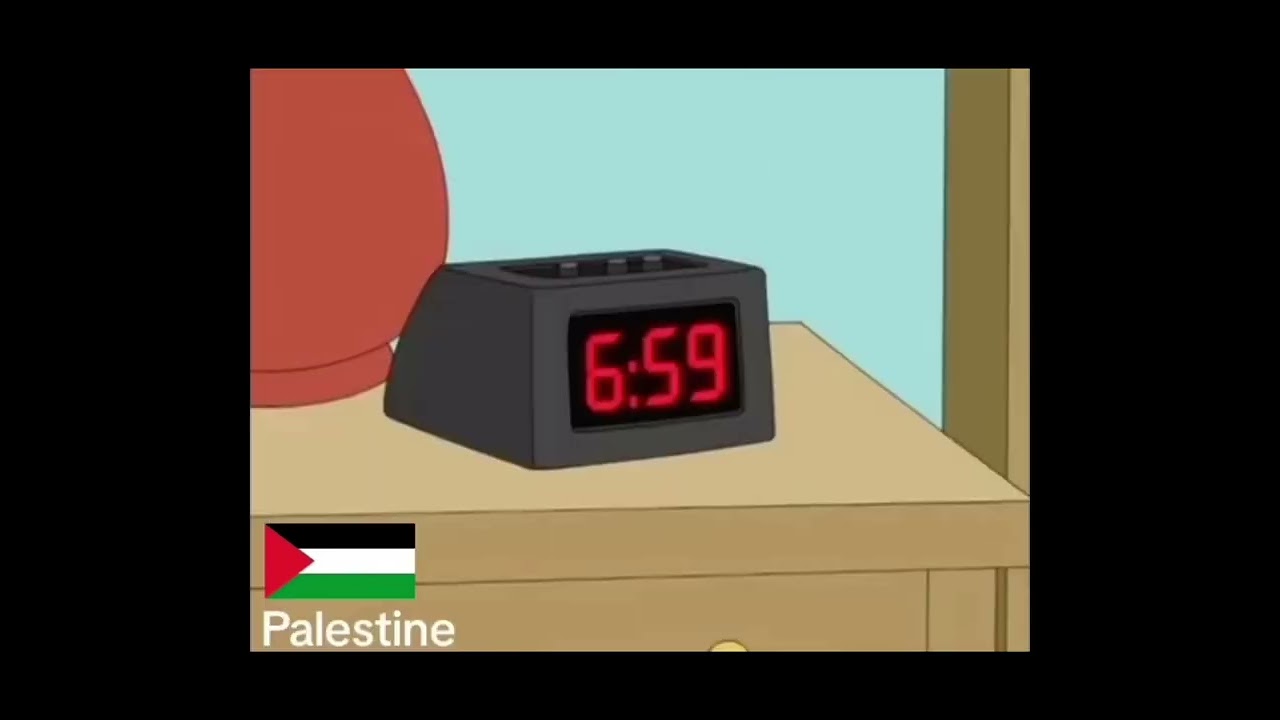 Family Guy- Palestinian Alarm Clock Meme