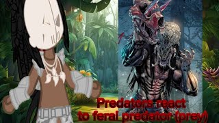 Predators React To Feral Predator Prey