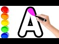A to Z, Kids rhymes, collection for writing along dotted lines for toddler,Aphabet,ABC song,ABCD,604