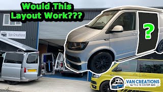 U-Shaped Seating, Will It Work?! - VW T5 & T6 Seating Layout!