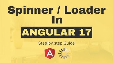 Hoe kan ik de laadspinner weergeven in Angular 17?