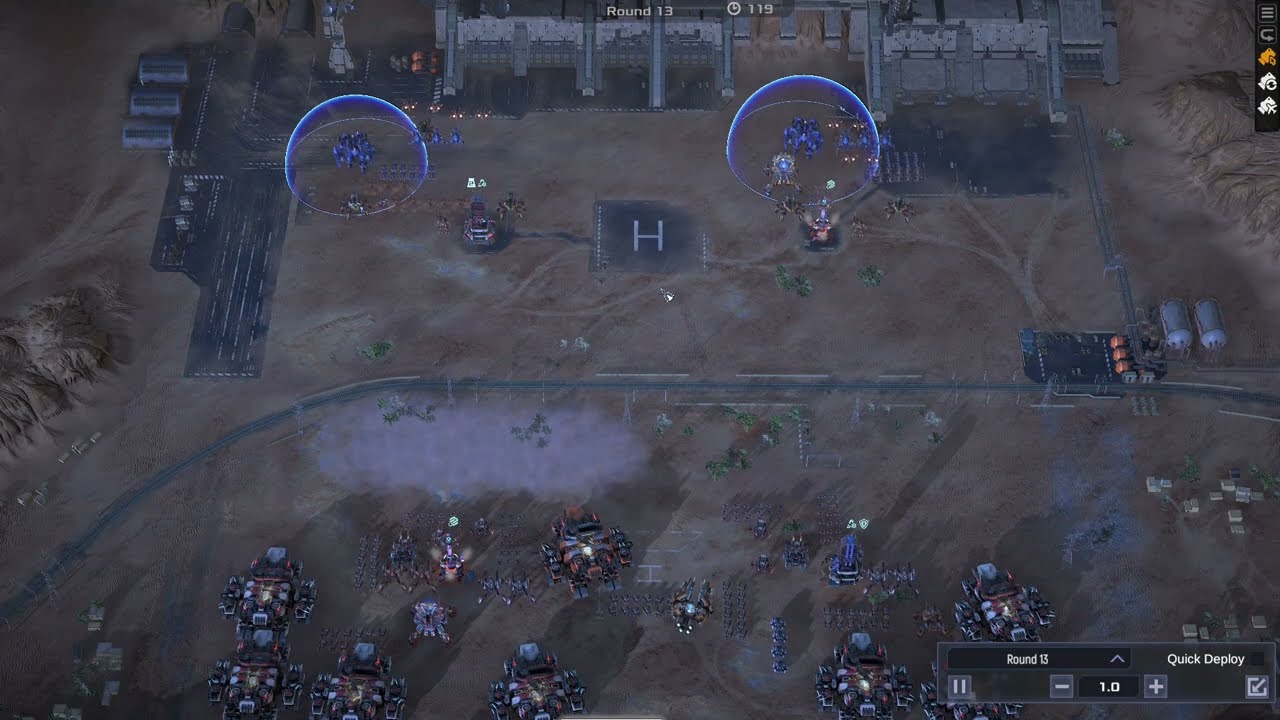 Mechabellum (Ep955 - M498c) Hexa-Tech War Factories VS Quad-Tech Scorps