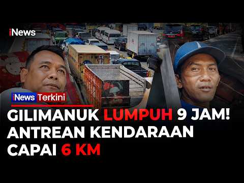 6 KM ANTREAN MENGULAR DI GILIMANUK! Perbaikan Dermaga Bikin Jalur Jawa-Bali Lumpuh | iNews Terkini
