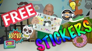 FREE Stickers for EVERYONE! Yes, that means YOU TOO!