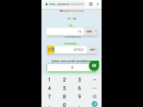 Comment Vendre Instantanément Des Bitcoins Sur Pursa Et Recevoir MTN Mobile Money Ou Orange Money