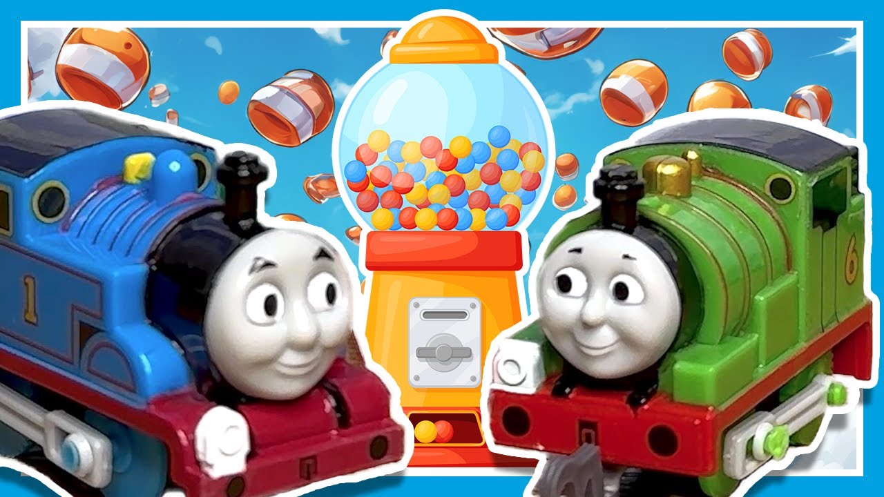 トーマスのガチャガチャがいっぱい！｜トーマスのおもちゃがいっぱい｜カプセルトイの動画まとめ｜きかんしゃトーマス｜パウ・パトロール｜子ども向けの動画｜3treasures