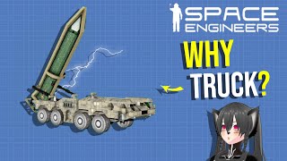 How Missile Trucks can be a Scary Weapon now, Space Engineers Automatons