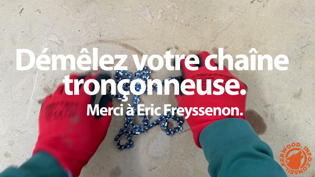 Comment Denouer Une Chaine De Tronconneuse