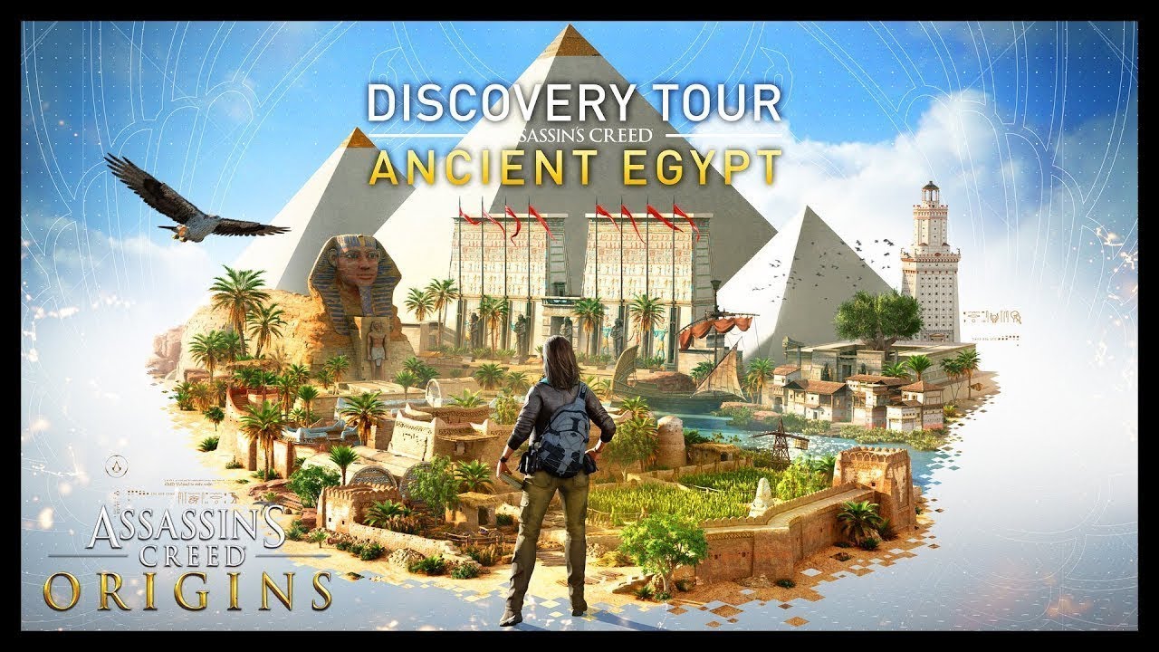 ASSASSINS CREED ORIGINS DISCOVERY TOUR! FULL PYRAMIDS TOUR! ALL 16 ...