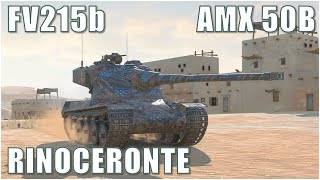 Renoceronte, AMX 50B & FV215b ● WoT Blitz screenshot 3