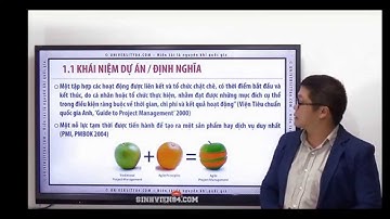 Quản trị dự án - Project management-  C1 : Nhập môn quản trị dự án #quantriduan #duan #quảntrịdựán