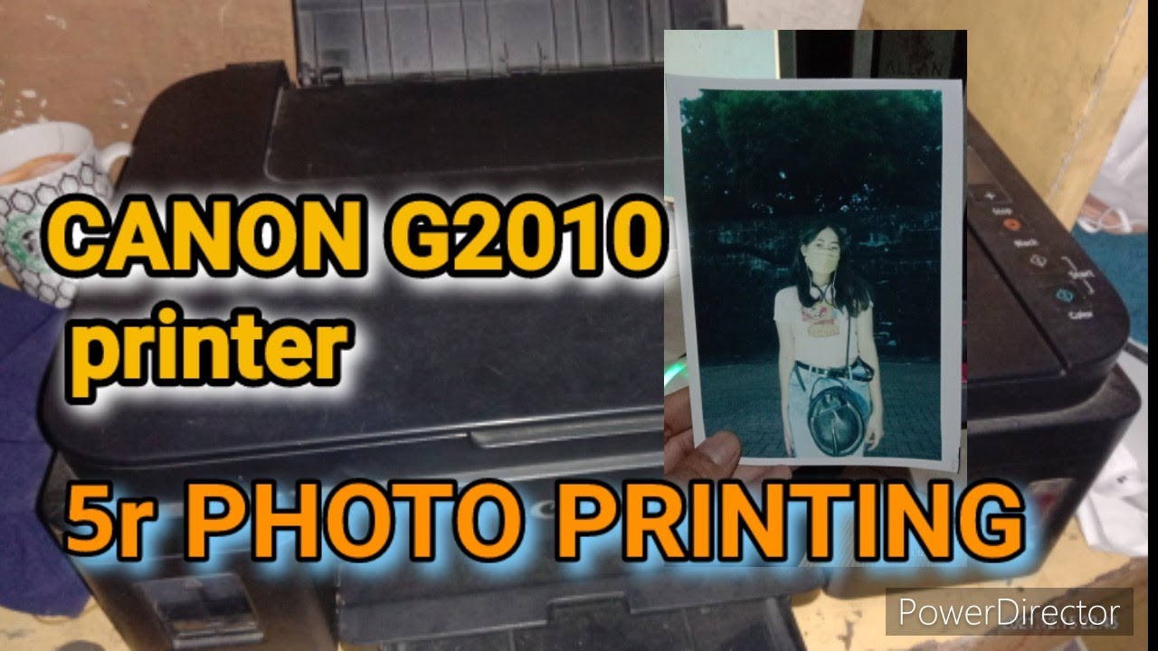 how-to-print-5r-size-in-canon-g2010-youtube