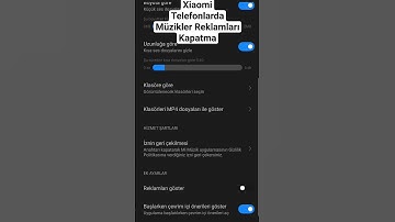 Xiaomi Telefonlarda Müzik Uygulaması Reklam Engelleme/Kapatma.