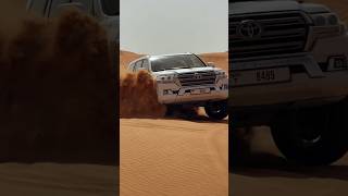 land cruiser in desert #landcruiser #youtubeshorts #trending