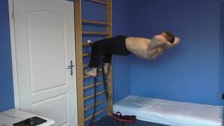 Full Range Matrix Squat (hands behind the head) x2