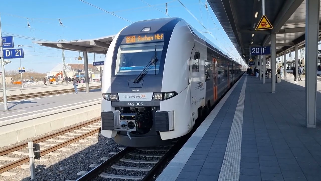 Zugverkehr in Dortmund Hbf am 04.04.2023.4K