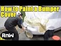 How to Repair and Paint a Plastic Bumper Cover For Beginners - Part II