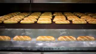 Производство хлеба на хлебзаводе 