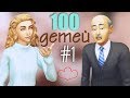 The Sims 4: 100 ДЕТЕЙ #1 | Просто Дениска