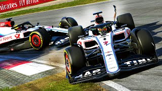 MAJOR REAR WING DAMAGE! AUDI MAXED OUT ENGINE! BUT CIVIL WAR BREWS... - F1 22 MY TEAM CAREER Part 61