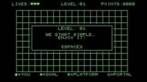 Jumpy PET! A new game for PET / CBM Computer.