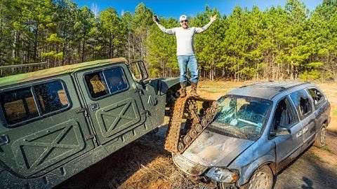 We JUMPED a NITROUS Mini Van....