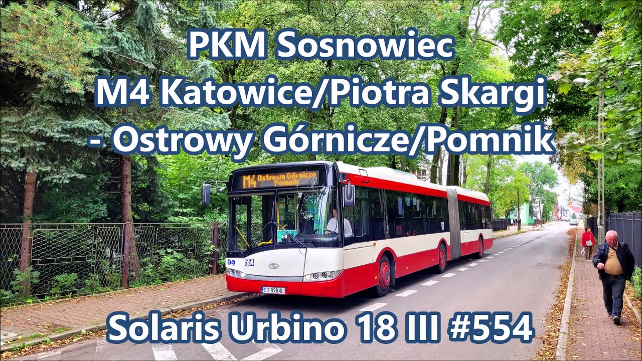 PKM Sosnowiec - linia M4, Solaris Urbino 18 III #554