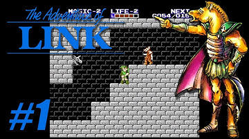 Zelda II: The Adventure of Link Walkthrough Part 1 - Parapa Palace