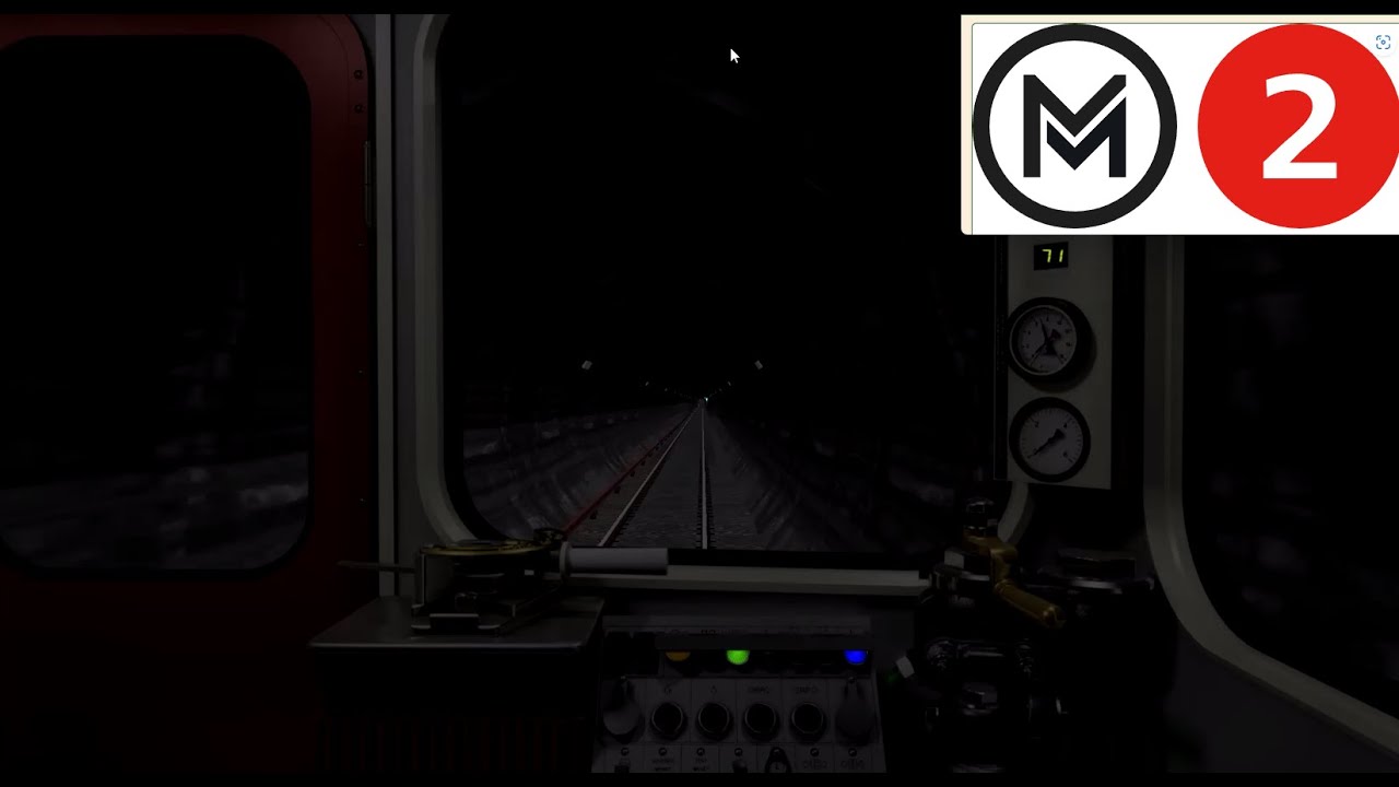 OpenBVE M2-es Metró - Örs vezér tere - Déli pályaudvar (EvA) part 15