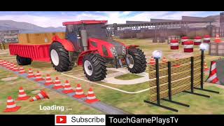 Tractor Trolley Parking Drive - Drive parking Game | TouchGamePlaysTv screenshot 1
