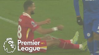 Famous Cody Gakpo's belter brings Liverpool level against Leicester City | Premier League | NBC Sports Wealth