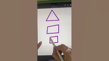 How to make perfect shapes in procreate! #procreate #drawing #art #procreatetutorial #drawingtips