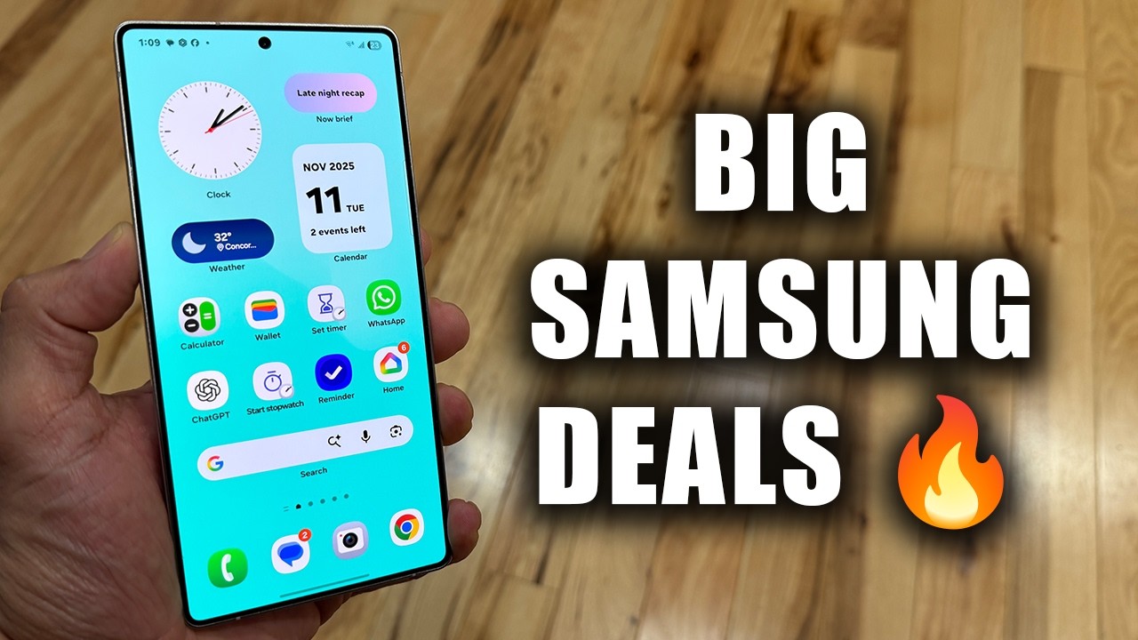 Major Samsung Deals LIVE – Galaxy S25 Ultra, Fold 7 & Tab S11 Ultra