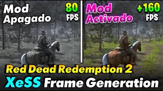 ✅ Red Dead Redemption 2 ✅ Activar XeSS Frame Generation con Optiscaler 0.9 🔴 Duplicar FPS 🔴