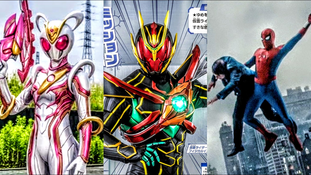 特撮情報】Zeztz Final Form Look？Zeztz Female Rider？Spider-Man