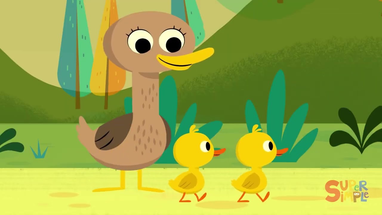 Five Little Ducks ｜ Kids Songs ｜ Super Simple Songs