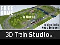 Free pc game  3d train studio v8  latest version  no time limits fully playable