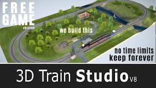 FREE PC GAME - 3D Train Studio V8 - Latest Version - No time limits, fully playable! screenshot 4