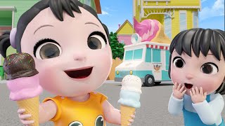 Ice Cream and Cake | Pat A Cake Song | BeaBeo Nursery Rhymes &amp; Kids Songs