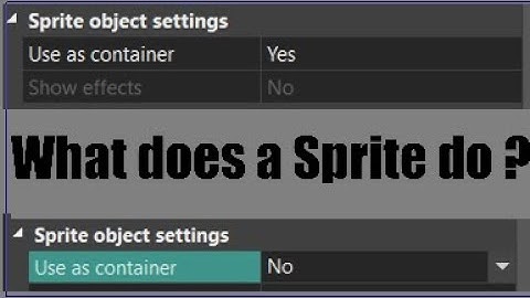 What is A Sprite and How To Use It in VSDC Part 2- LW&C with VSDC