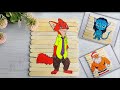Zootopia 2, Avatar Fire and Ash Drawing Art on Pop Sticks ||