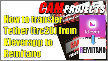 How to transfer Tether (trc20) from Kleverapp to Remitano