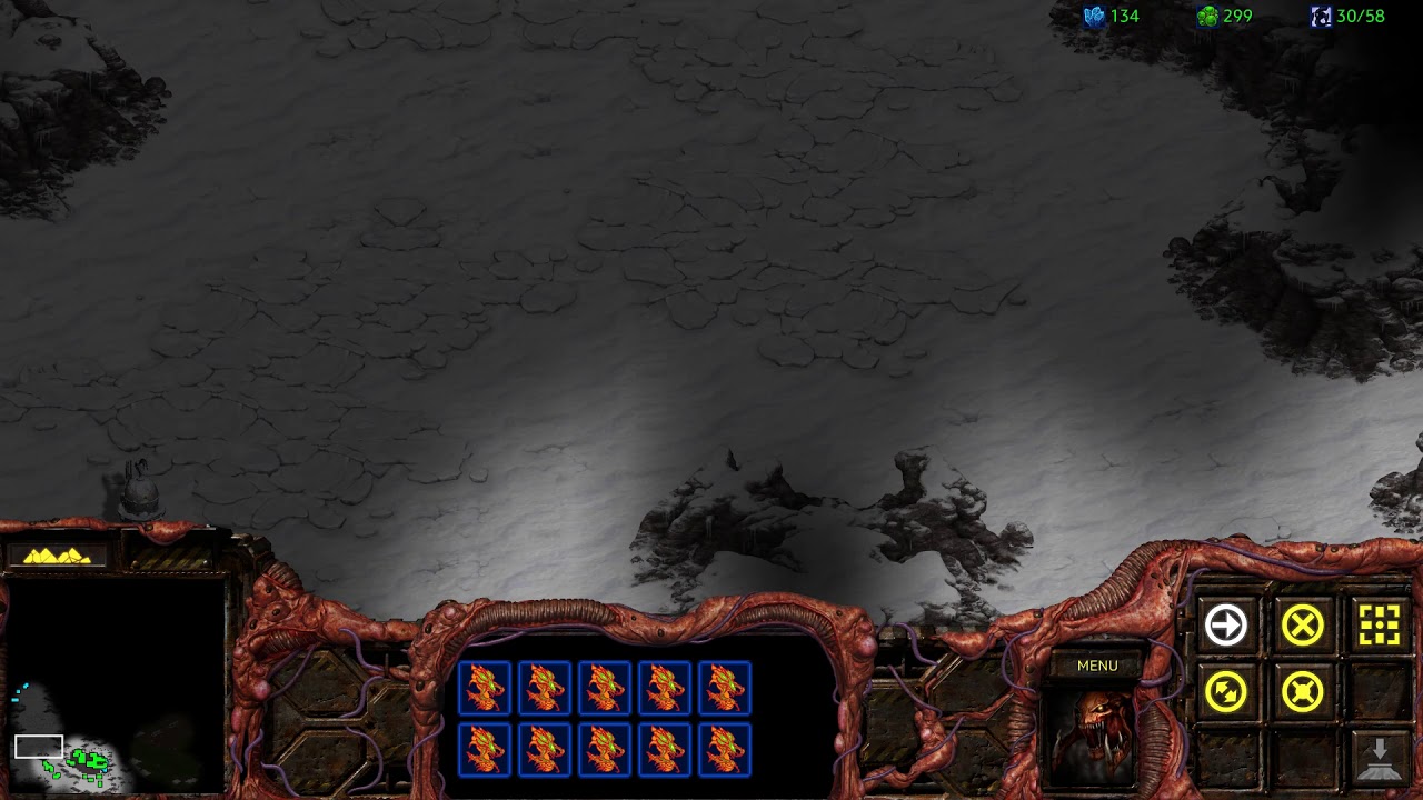 Starcraft Remastered Brood War Zerg Mission 2 Part 1 Walkthrough YouTube