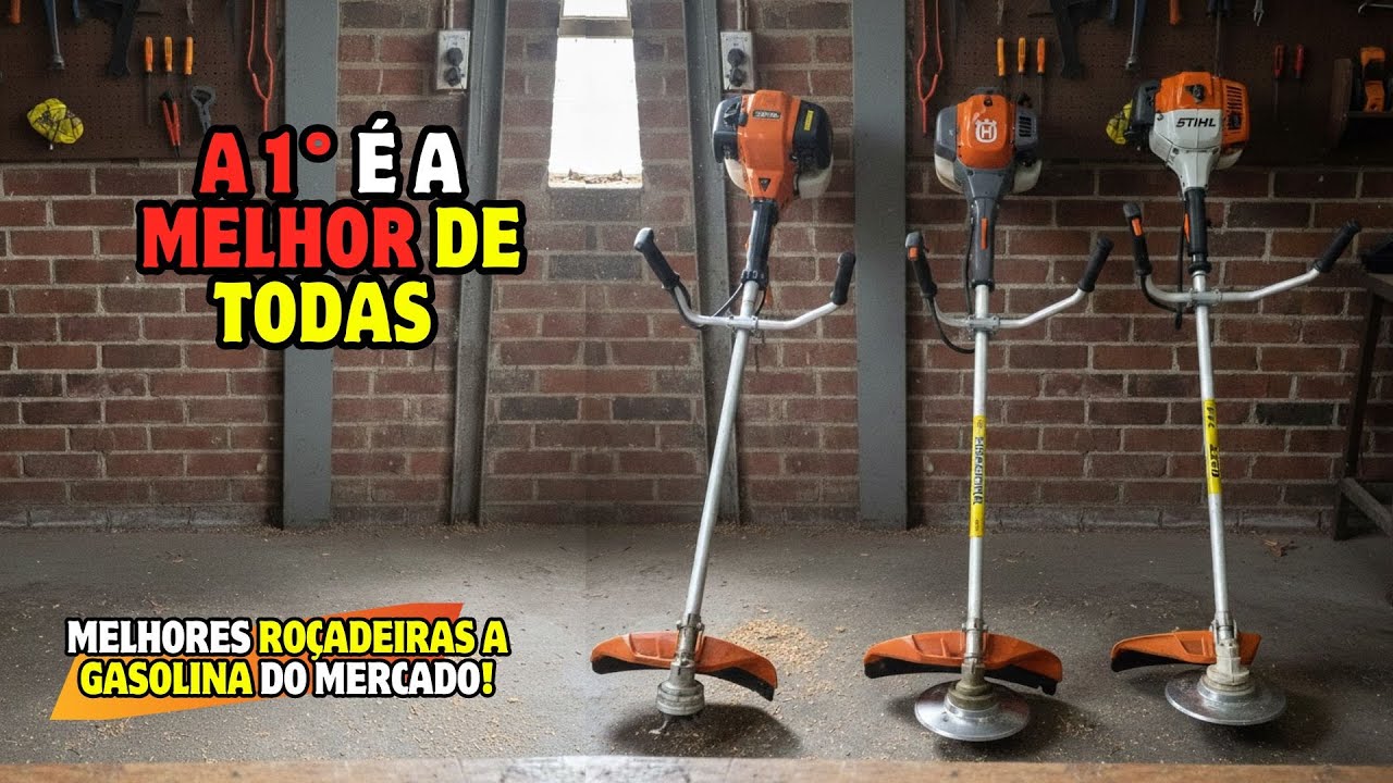 Melhor Roçadeira Profissional do Mercado 2026 | Essa Você NÃO ERRA!